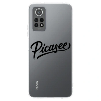 Picasee silikonska prozirna maskica za Xiaomi Redmi Note 12 Pro 4G - Picasee - old logo - black