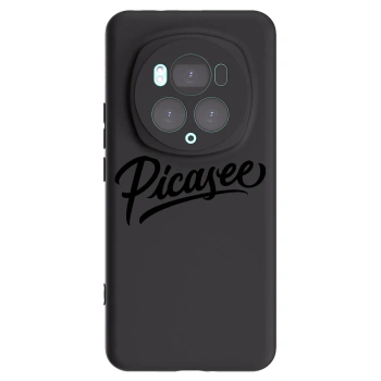 Picasee crna silikonska maskica za Honor Magic6 Pro - Picasee - old logo - black