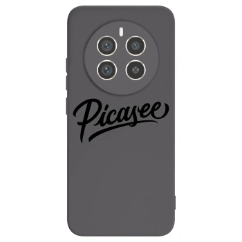 Picasee crna silikonska maskica za Realme 12 Pro 5G - Picasee - old logo - black
