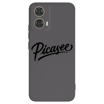 Maskica za Motorola Moto G24 - Picasee - old logo - black