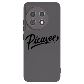 Picasee crna silikonska maskica za OnePlus 11 5G - Picasee - old logo - black