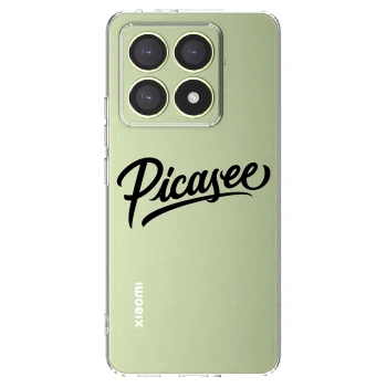 Picasee silikonska prozirna maskica za Xiaomi 14T - Picasee - old logo - black