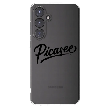 Picasee silikonska prozirna maskica za Samsung Galaxy S24 FE S721B - Picasee - old logo - black