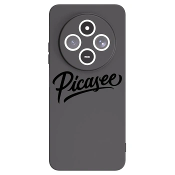 Picasee crna silikonska maskica za Xiaomi Redmi 14C - Picasee - old logo - black
