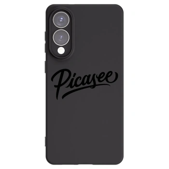 Picasee crna silikonska maskica za Samsung Galaxy S25 Edge 5G - Picasee - old logo - black