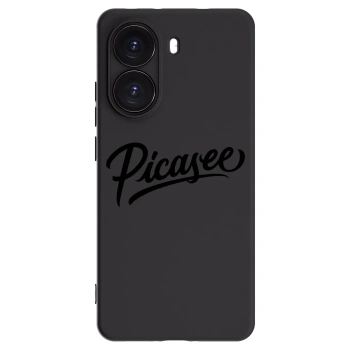 Picasee crna silikonska maskica za Xiaomi Poco X7 Pro 5G - Picasee - old logo - black