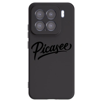 Picasee crna silikonska maskica za Xiaomi 15 - Picasee - old logo - black