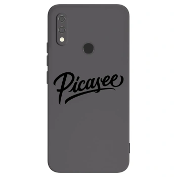 Picasee crna silikonska maskica za Xiaomi Redmi Note 7 - Picasee - old logo - black