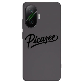 Picasee crna silikonska maskica za Xiaomi Poco F7 Pro 5G - Picasee - old logo - black