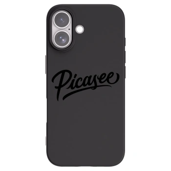 Picasee crna silikonska maskica za Apple iPhone 17 - Picasee - old logo - black