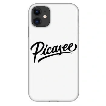 Maskica za Apple iPhone 11 - Picasee - old logo - black