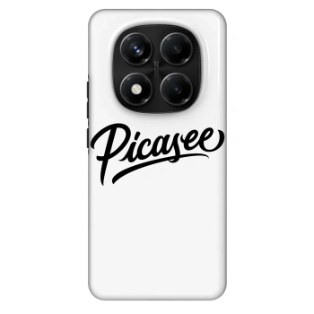 Maskica za Xiaomi Redmi Note 14 Pro+ 5G - Picasee - old logo - black