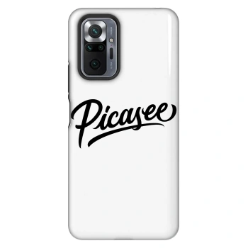 Maskica za Xiaomi Redmi Note 10 Pro - Picasee - old logo - black