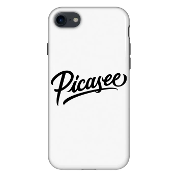 Maskica za Apple iPhone SE 2022 - Picasee - old logo - black