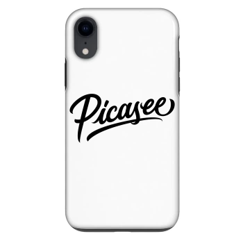 Maskica za Apple iPhone XR - Picasee - old logo - black