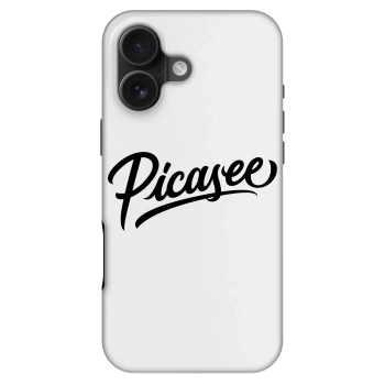 Maskica za Apple iPhone 16 - Picasee - old logo - black