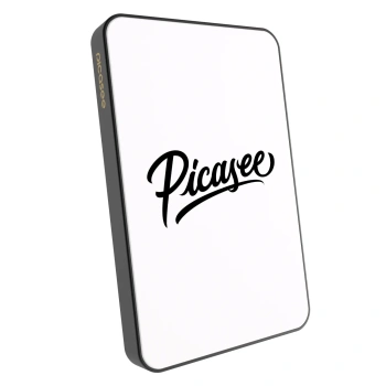 Prijenosni punjač s MagSafe 5 000 mAh Sivo - Picasee - old logo - black