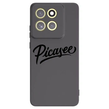 Picasee crna silikonska maskica za Motorola Moto G86 5G - Picasee - old logo - black
