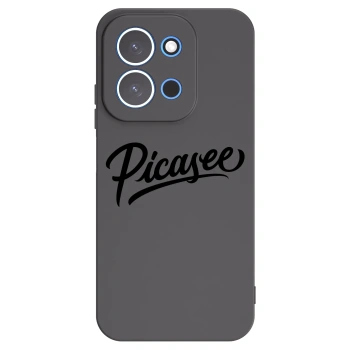 Picasee crna silikonska maskica za Xiaomi Redmi 15C 4G - Picasee - old logo - black