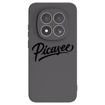 Picasee crna silikonska maskica za Xiaomi Redmi Note 15 Pro 4G - Picasee - old logo - black