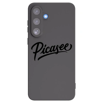 Picasee crna silikonska maskica za Samsung Galaxy S25 FE 5G - Picasee - old logo - black