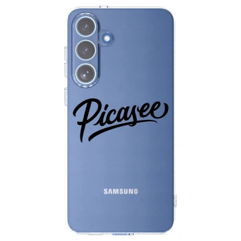 Picasee silikonska prozirna maskica za Samsung Galaxy S25 FE 5G - Picasee - old logo - black