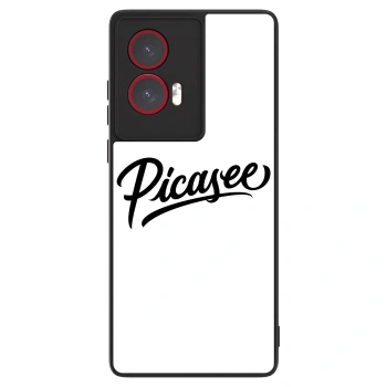 Maskica za Motorola Edge 50 Fusion - Picasee - old logo - black