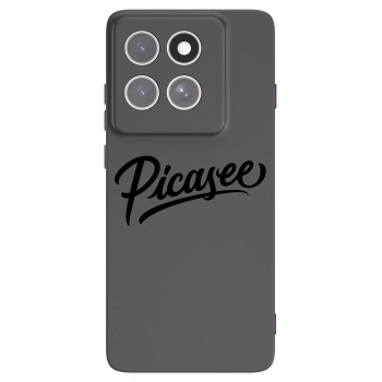 Picasee crna silikonska maskica za Motorola Edge 60 Fusion - Picasee - old logo - black