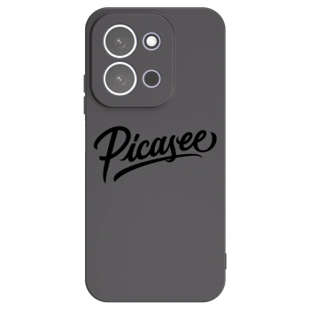 Picasee crna silikonska maskica za Xiaomi Redmi 15C 5G - Picasee - old logo - black