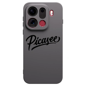 Picasee crna silikonska maskica za OPPO Find X9 Pro - Picasee - old logo - black