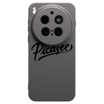 Picasee crna silikonska maskica za Vivo X300 Pro - Picasee - old logo - black