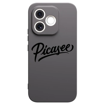 Picasee crna silikonska maskica za Honor 600 Lite - Picasee - old logo - black