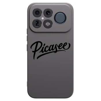 Picasee crna silikonska maskica za Xiaomi Poco F8 Ultra - Picasee - old logo - black