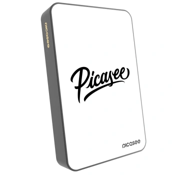 Prijenosni punjač s MagSafe 10 000 mAh Sivo - Picasee - old logo - black