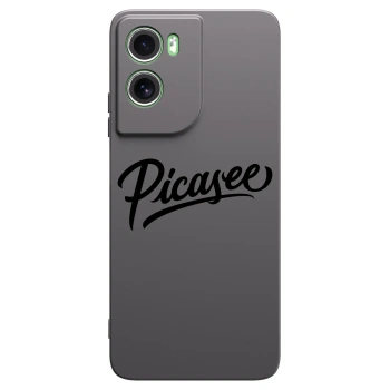 Picasee crna silikonska maskica za Motorola Moto G06 - Picasee - old logo - black