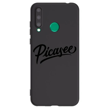 Picasee crna silikonska maskica za Honor 20 Lite - Picasee - old logo - black