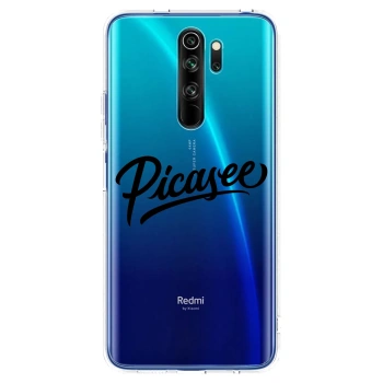 Maskica za Xiaomi Redmi Note 8 Pro - Picasee - old logo - black