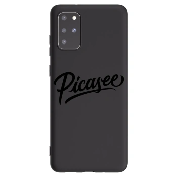 Picasee crna silikonska maskica za Samsung Galaxy S20+ G985F - Picasee - old logo - black