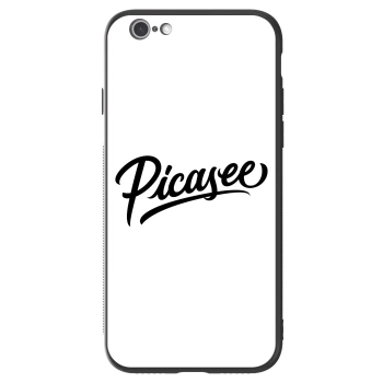 Maskica za Apple iPhone 6/6S - Picasee - old logo - black