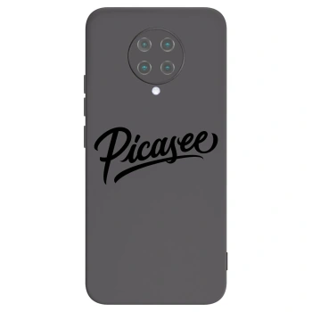 Maskica za Xiaomi Poco F2 Pro - Picasee - old logo - black