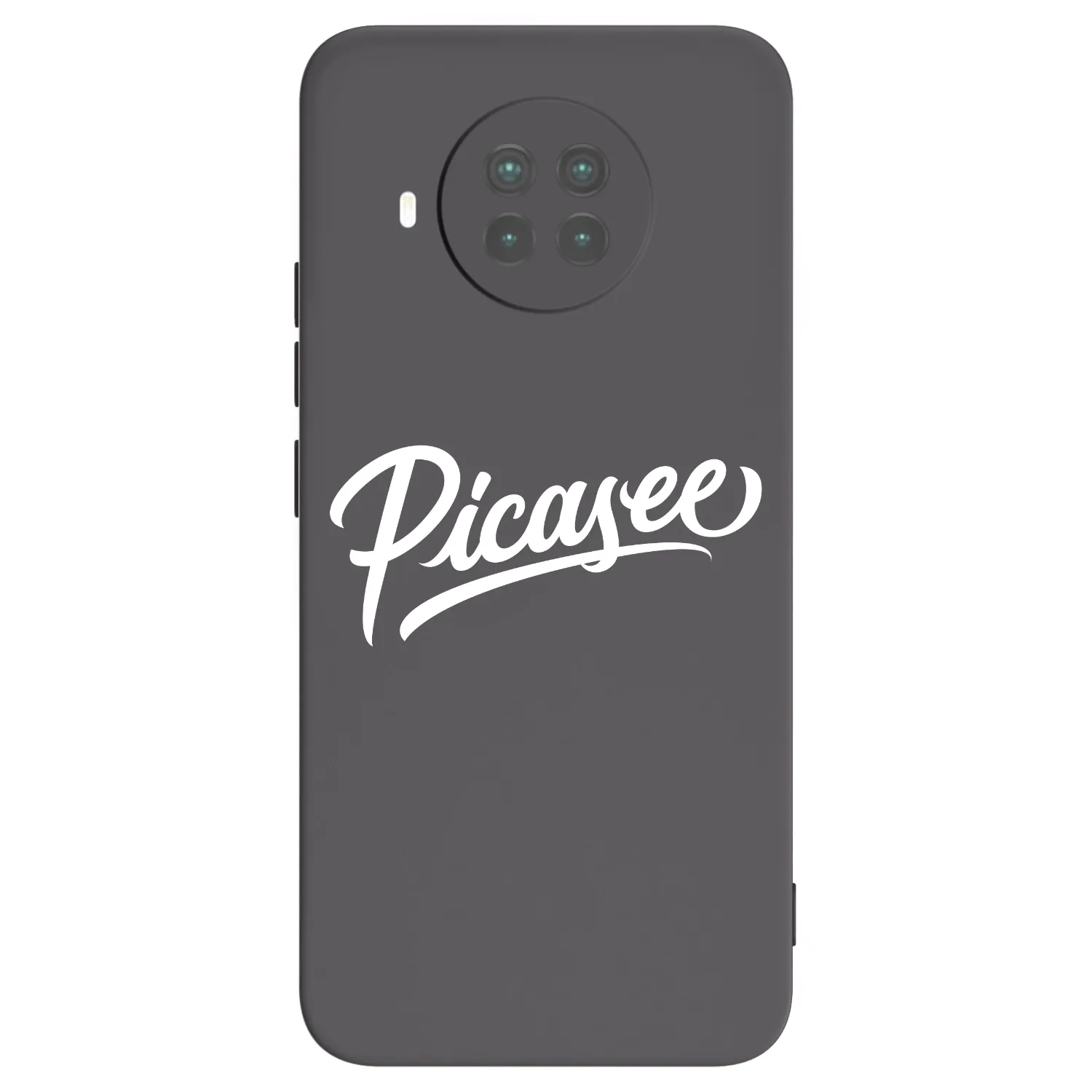 Picasee crna silikonska maskica za Xiaomi Mi 10T Lite - Picasee - old logo - white