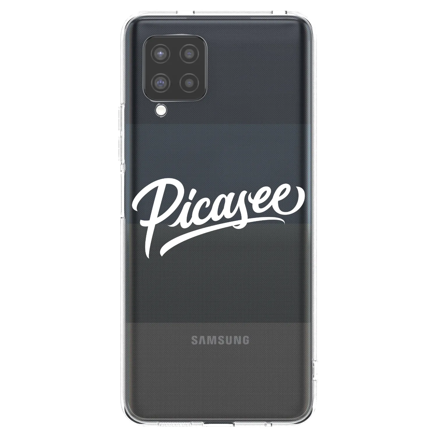 Picasee silikonska prozirna maskica za Samsung Galaxy A42 A426B - Picasee - old logo - white