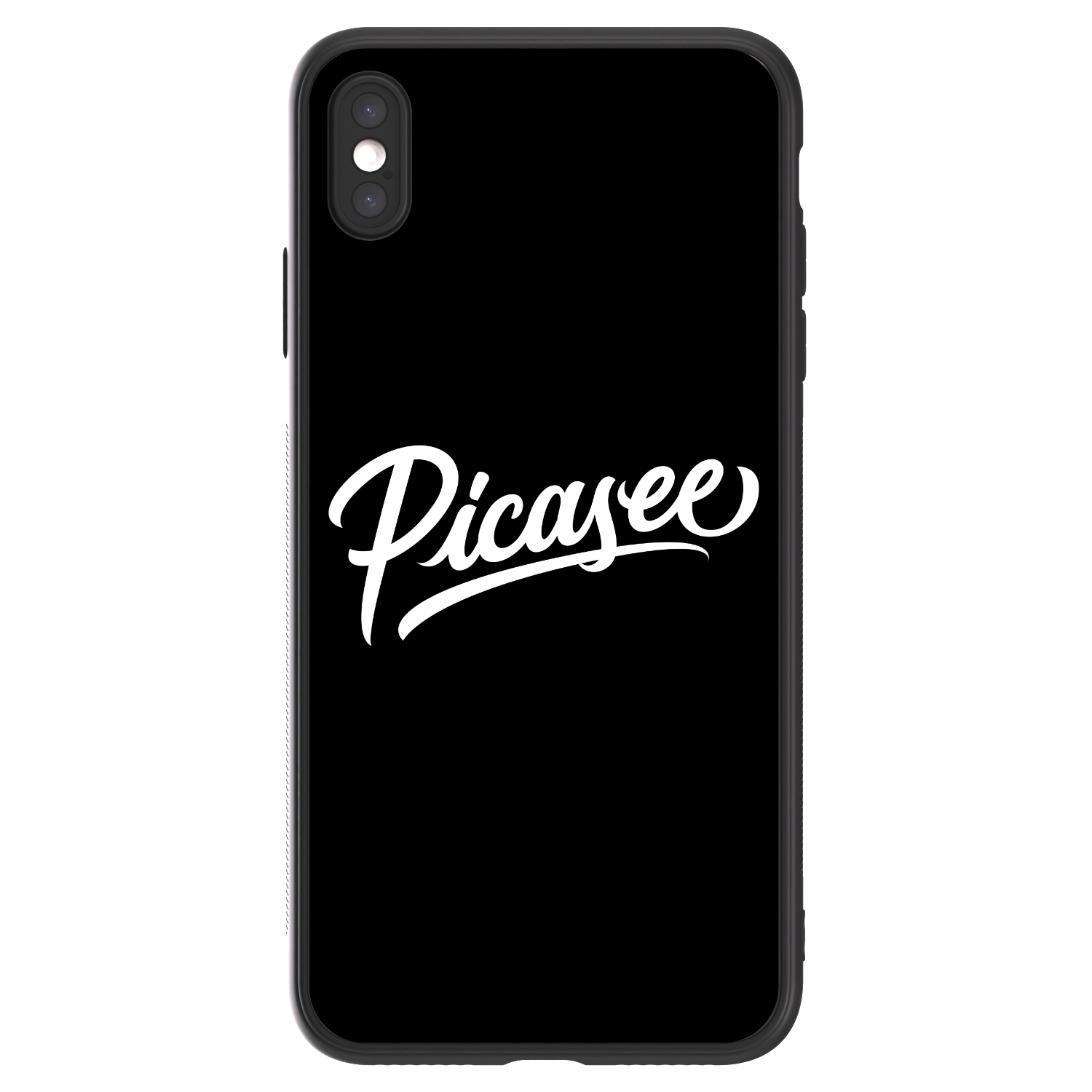 Picasee ULTIMATE CASE za Apple iPhone XS Max - Picasee - old logo - white