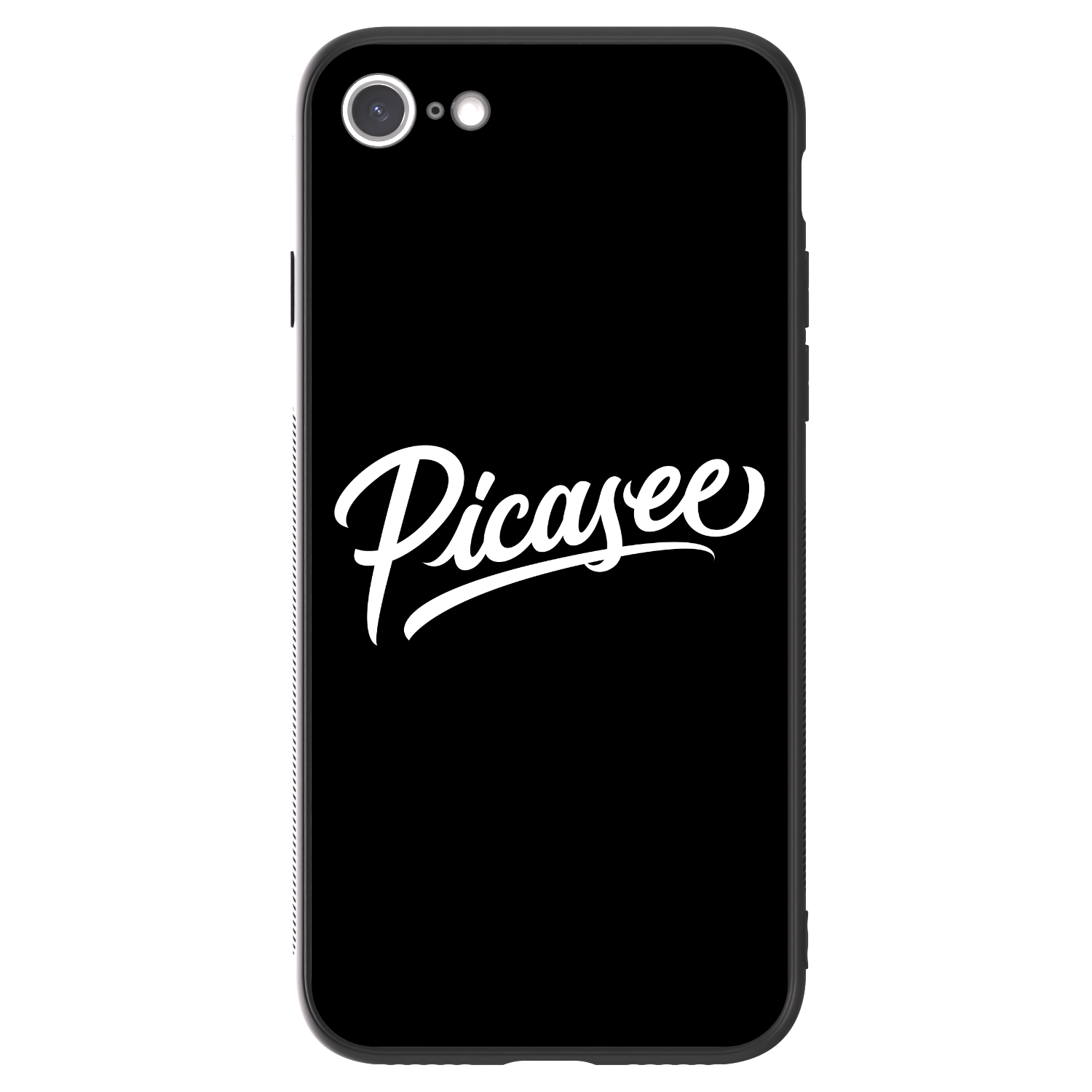 Picasee ULTIMATE CASE za Apple iPhone 8 - Picasee - old logo - white