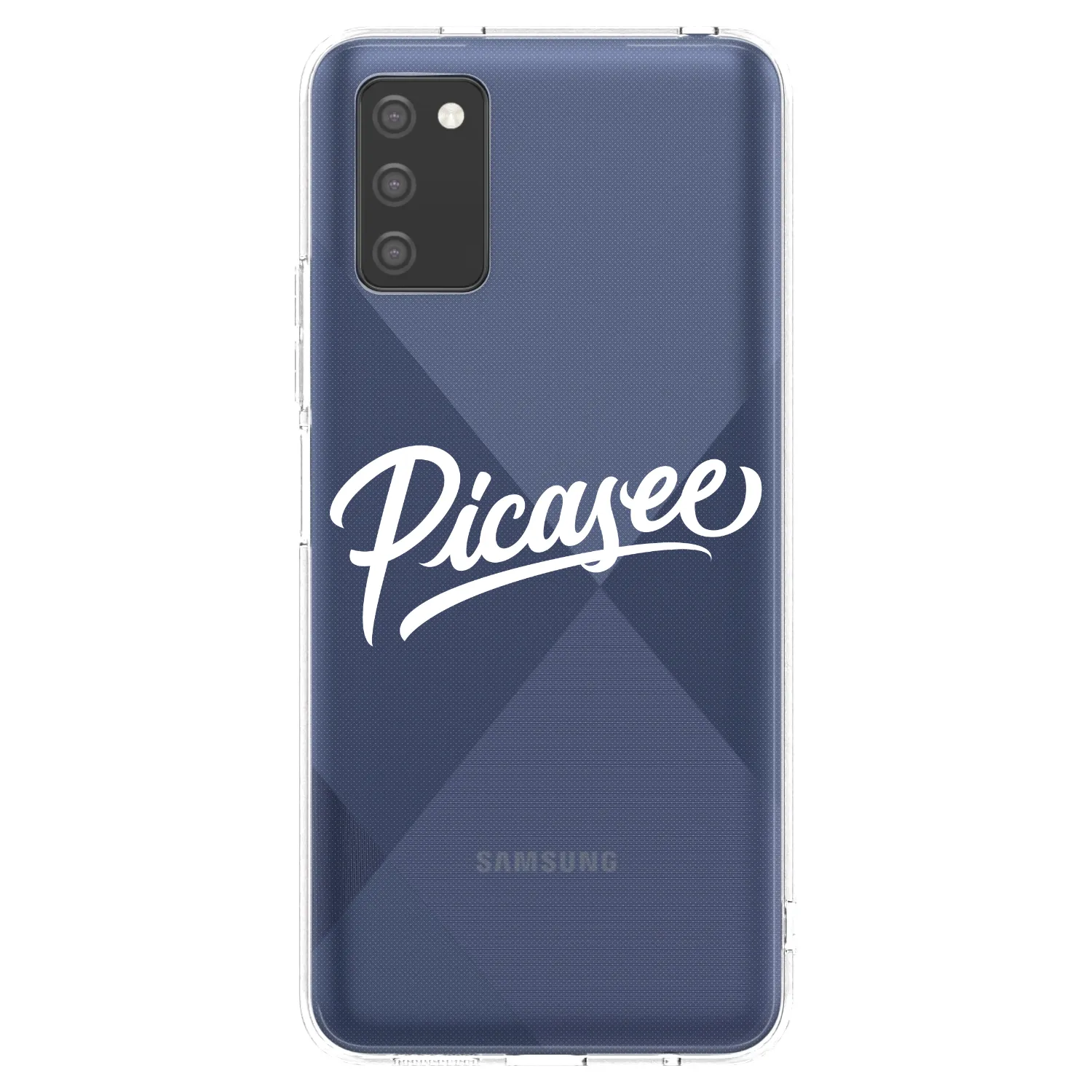 Picasee silikonska prozirna maskica za Samsung Galaxy A02s A025G - Picasee - old logo - white