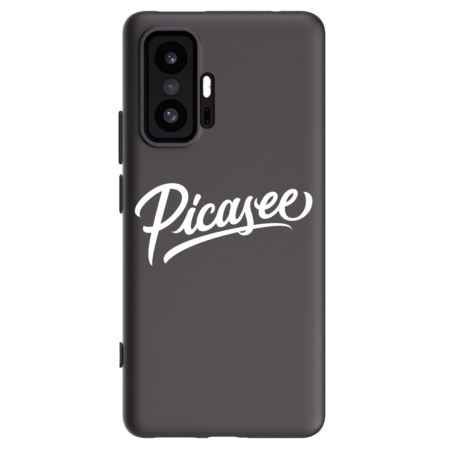 Picasee crna silikonska maskica za Xiaomi 11T Pro - Picasee - old logo - white