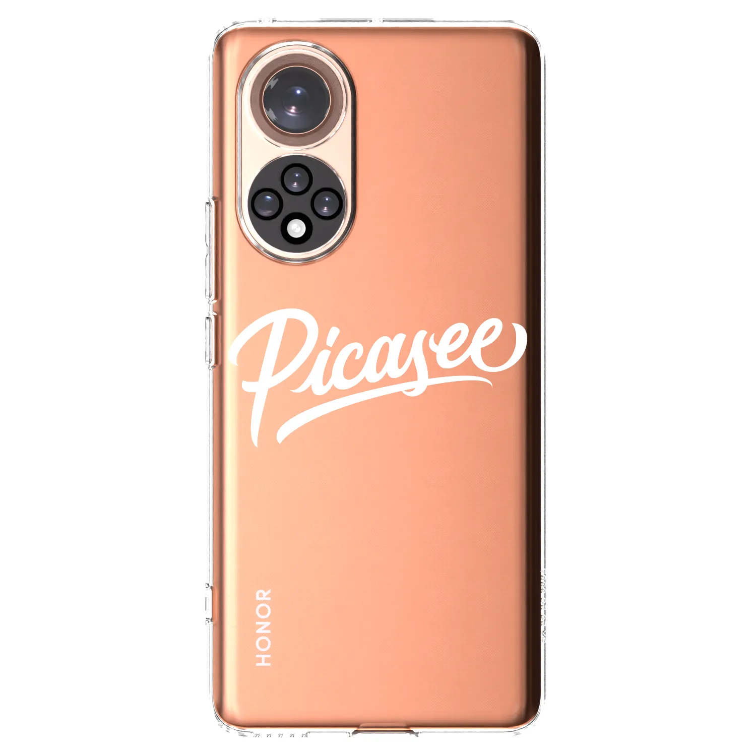 Picasee silikonska prozirna maskica za Huawei Nova 9 - Picasee - old logo - white