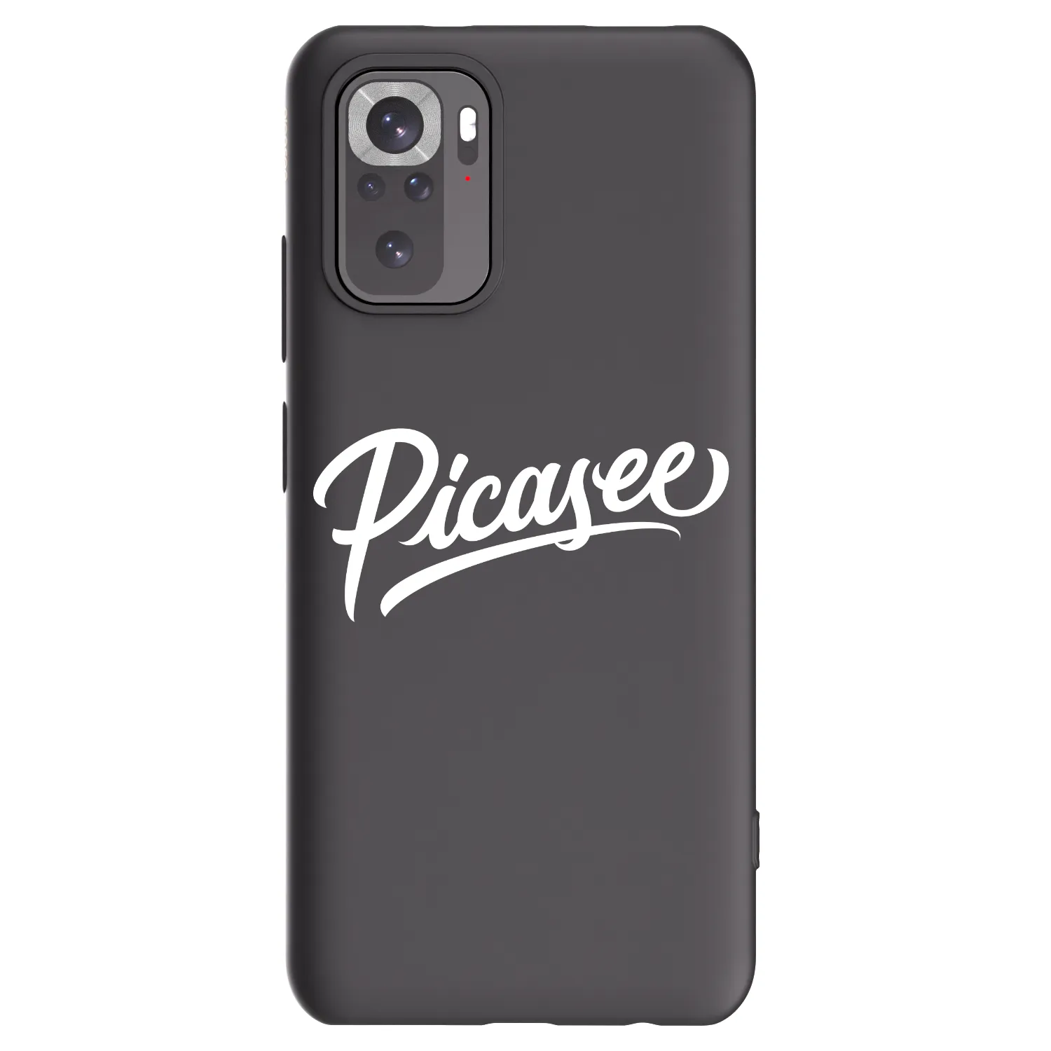 Picasee crna silikonska maskica za Xiaomi Redmi Note 11S 4G - Picasee - old logo - white