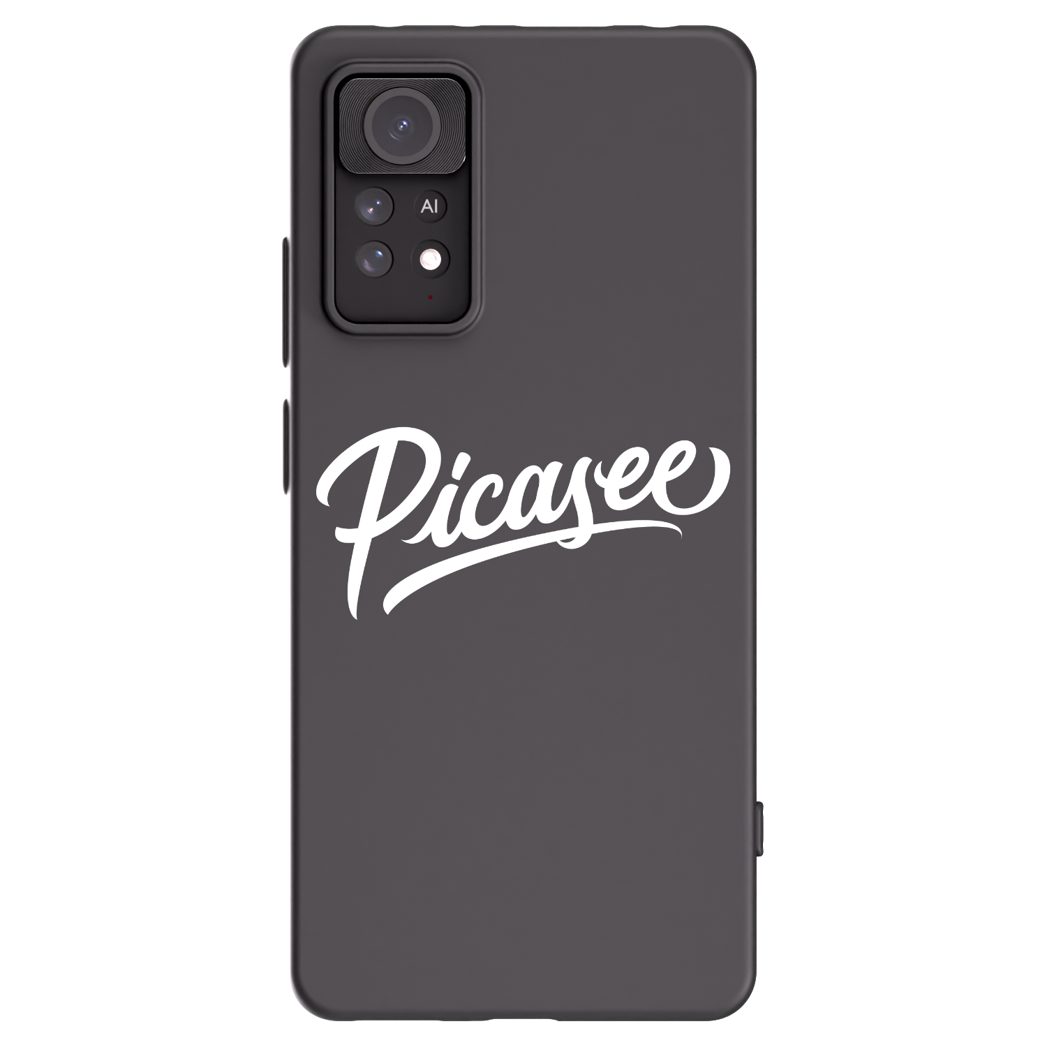 Picasee crna silikonska maskica za Xiaomi Redmi Note 11 Pro - Picasee - old logo - white