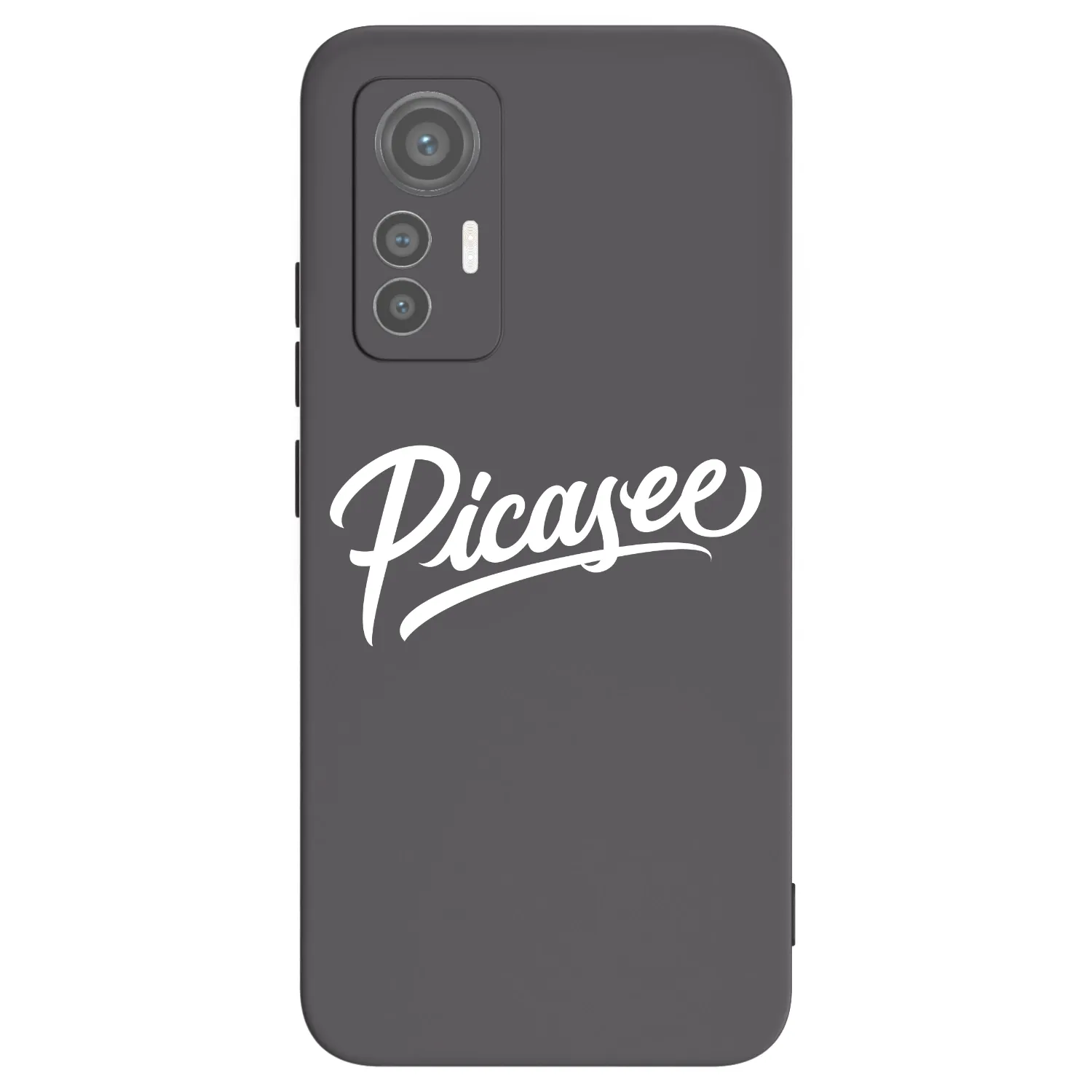 Picasee crna silikonska maskica za Xiaomi 12 Lite - Picasee - old logo - white